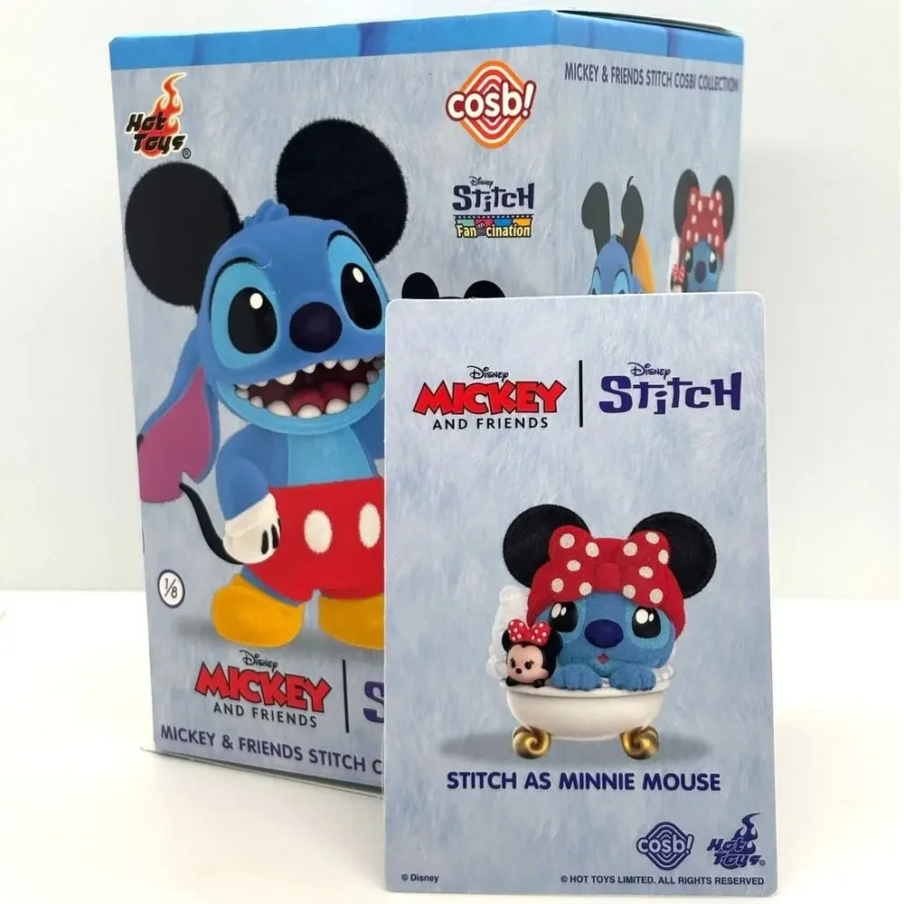 Disney x Cosbi x Mickey & Friends Fancination, Minnie Mouse Stitch Figure - New
